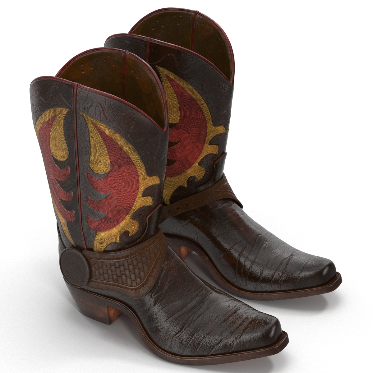 Cowboy Boots 3D