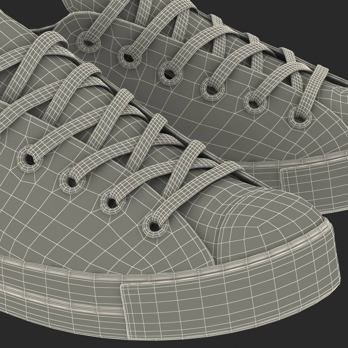 3D model Sneakers 2 Blue