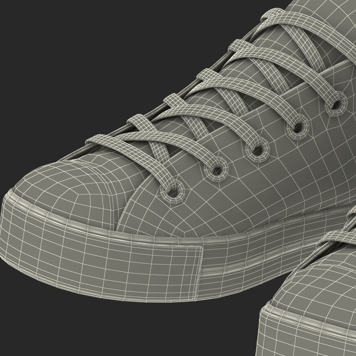 3D model Sneakers 2 Blue