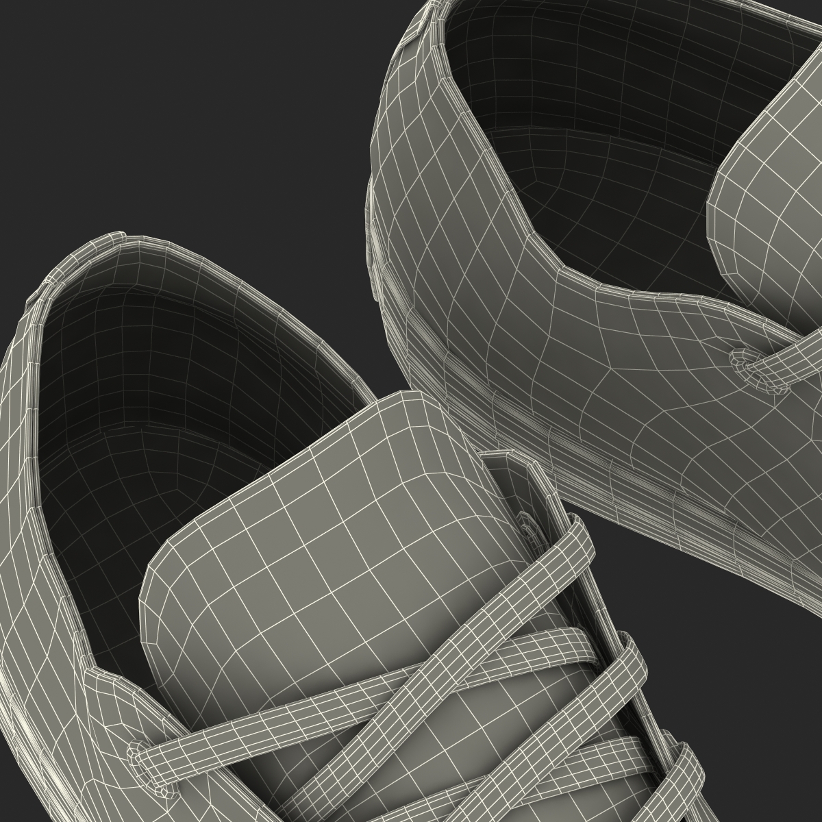 3D model Sneakers 2 Blue