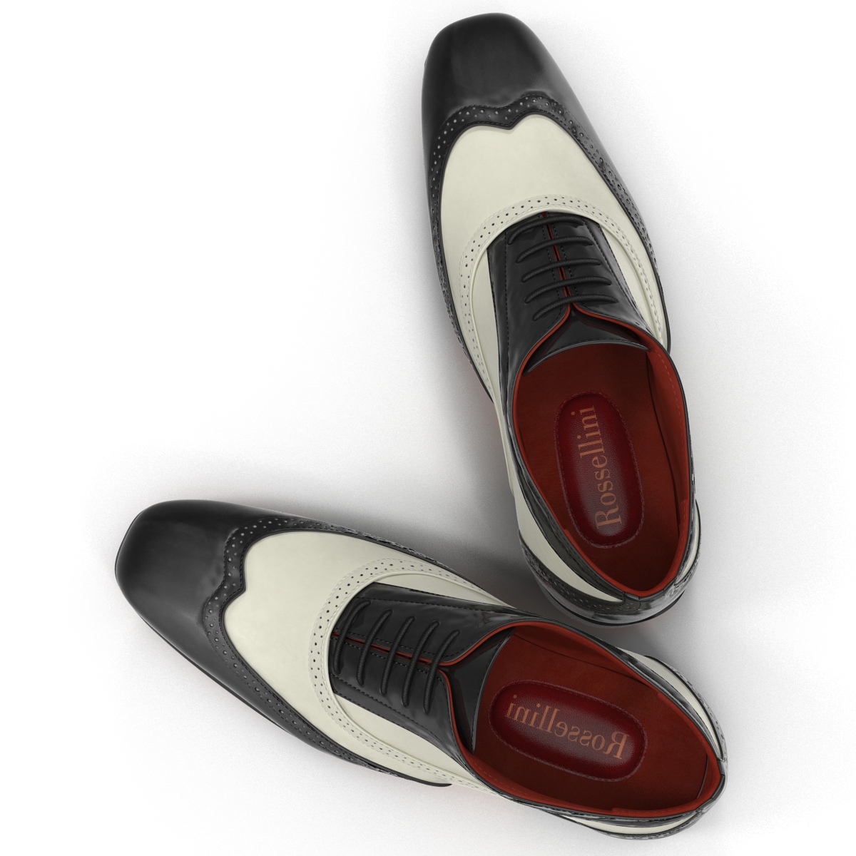 3D Wingtip Shoes model