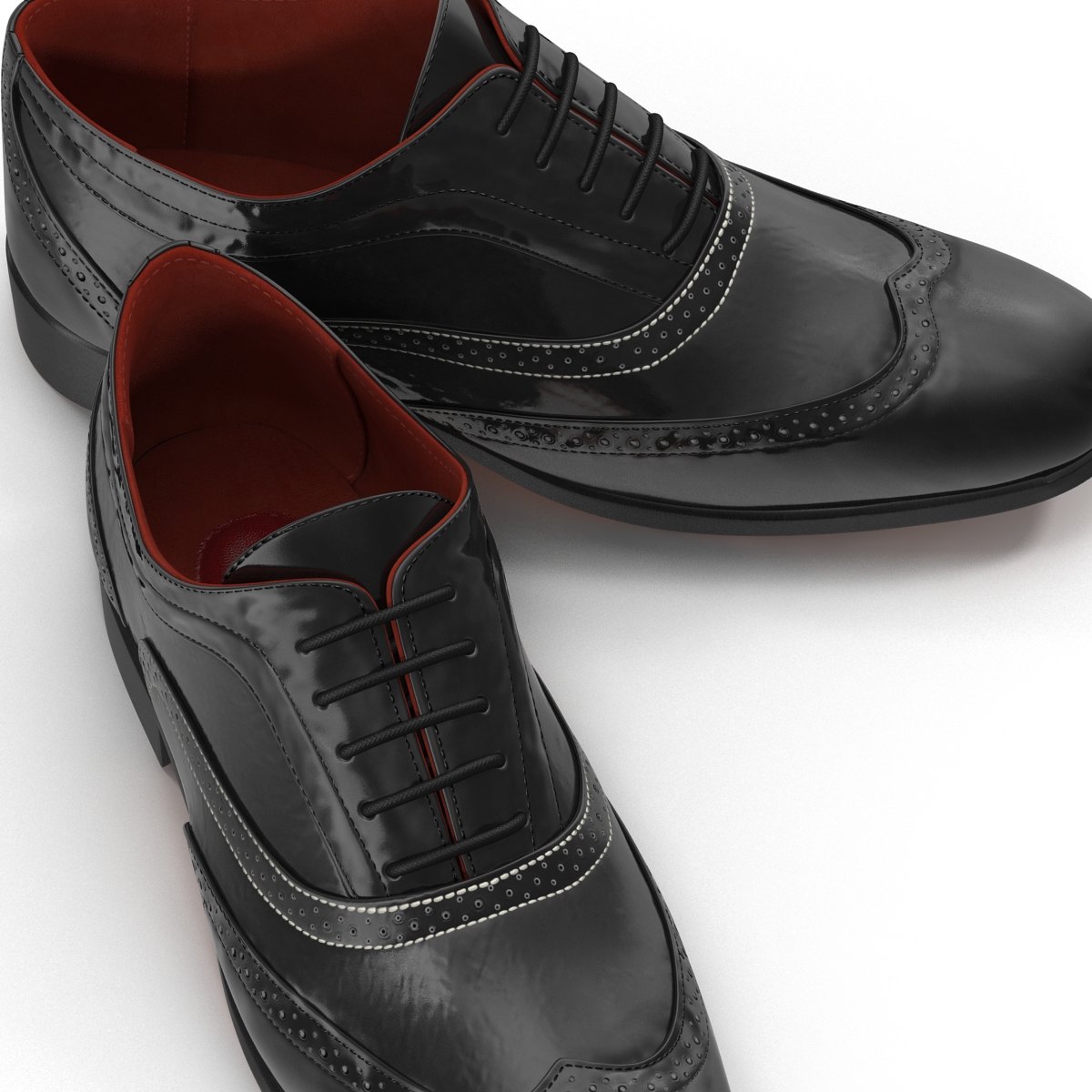 3D model Wingtip Shoes 2