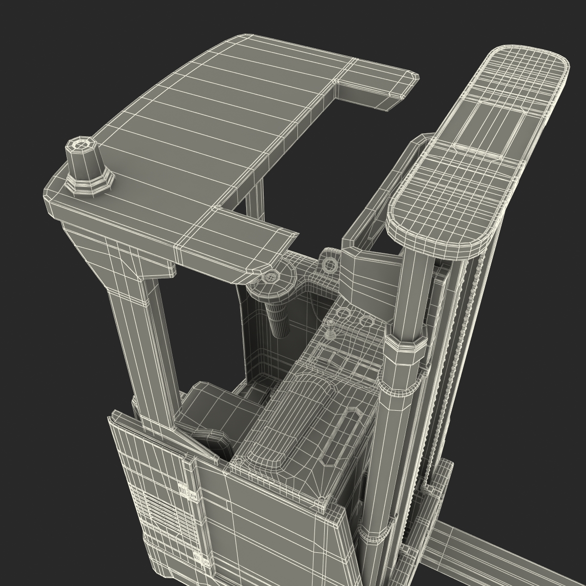 3D model Rider Stacker Yellow