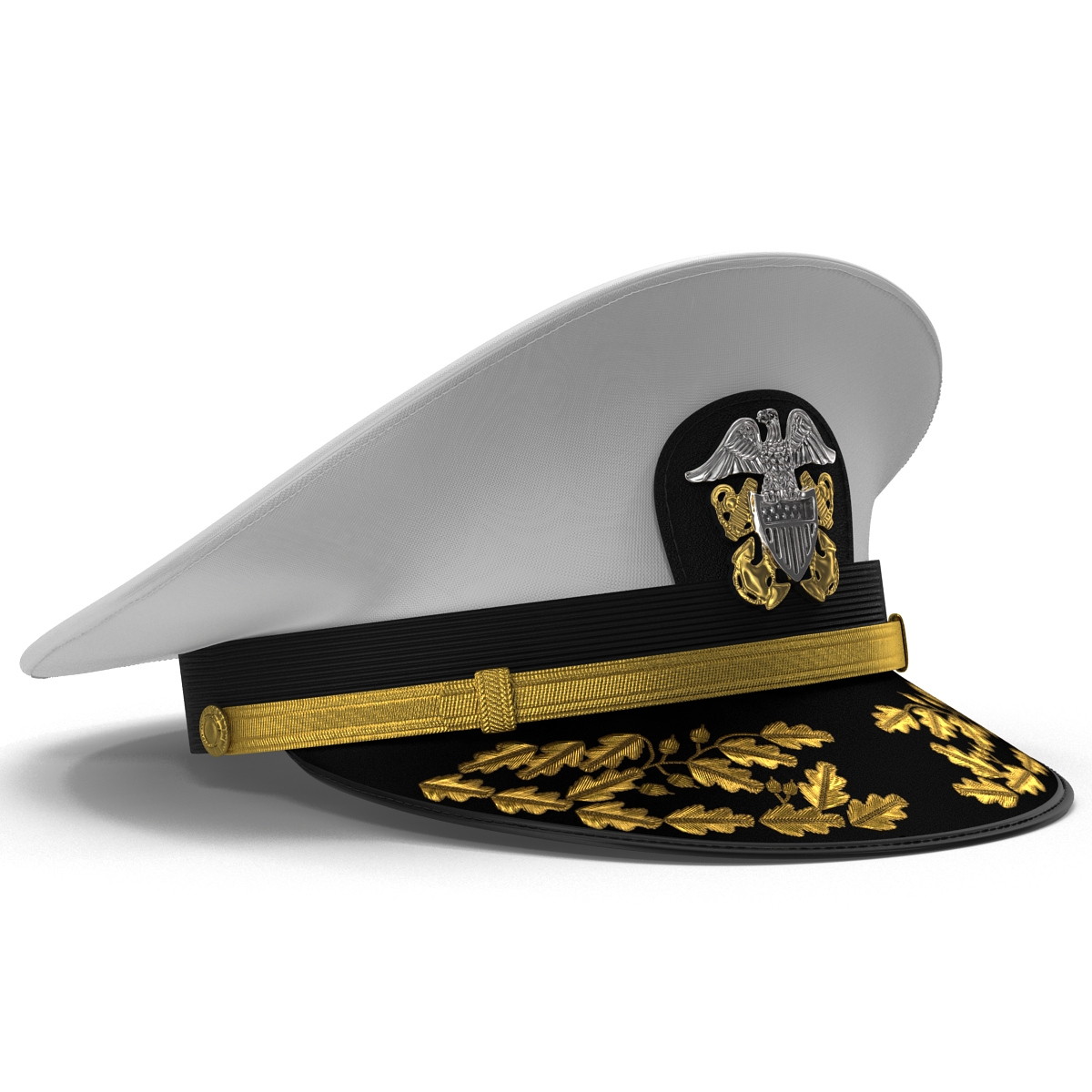 3D Admiral Combination Hat model