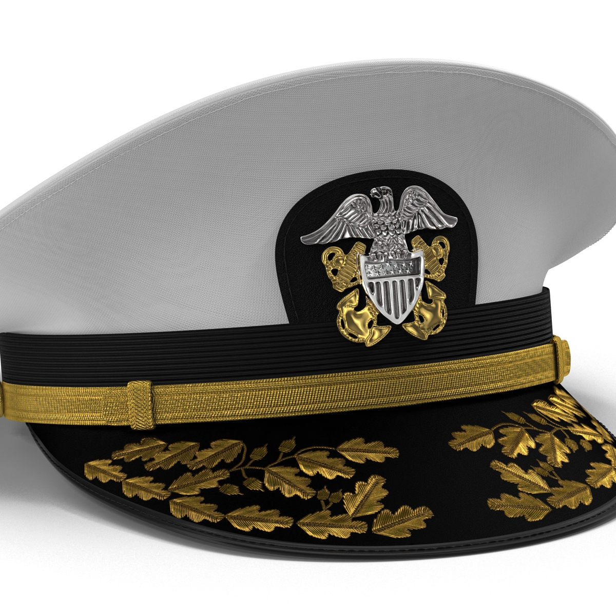 3D Admiral Combination Hat model