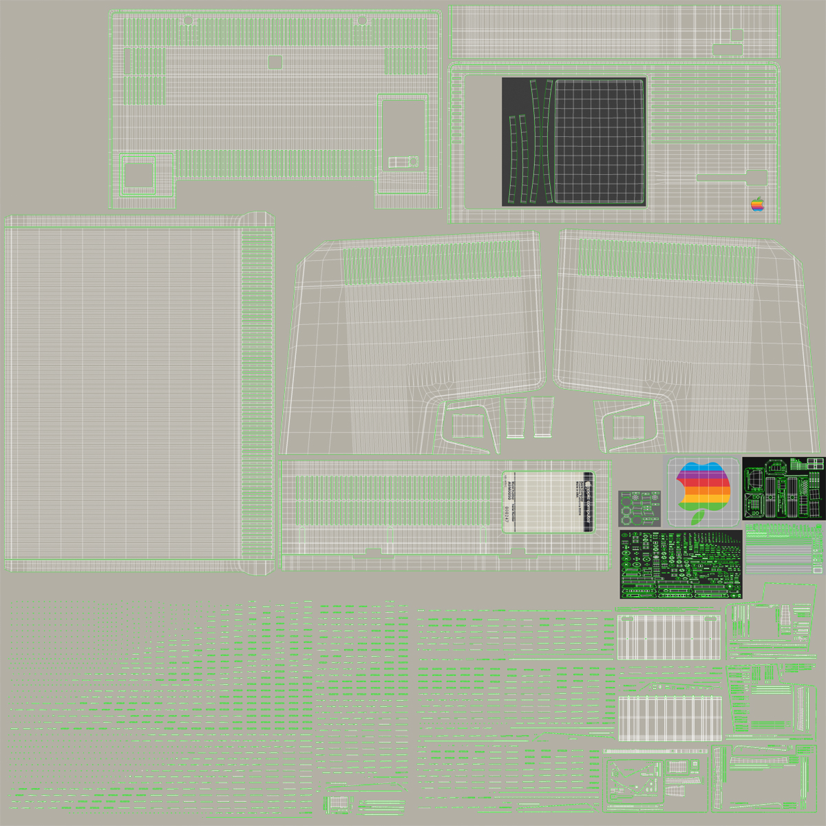 3D model Apple Lisa