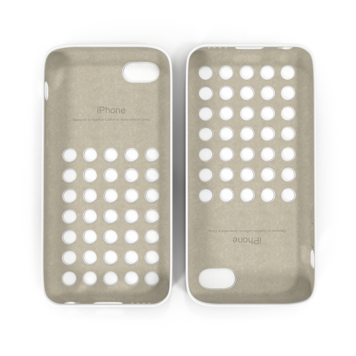 3D model iPhone 5c Case White