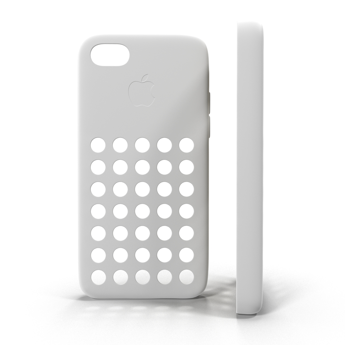 3D model iPhone 5c Case White