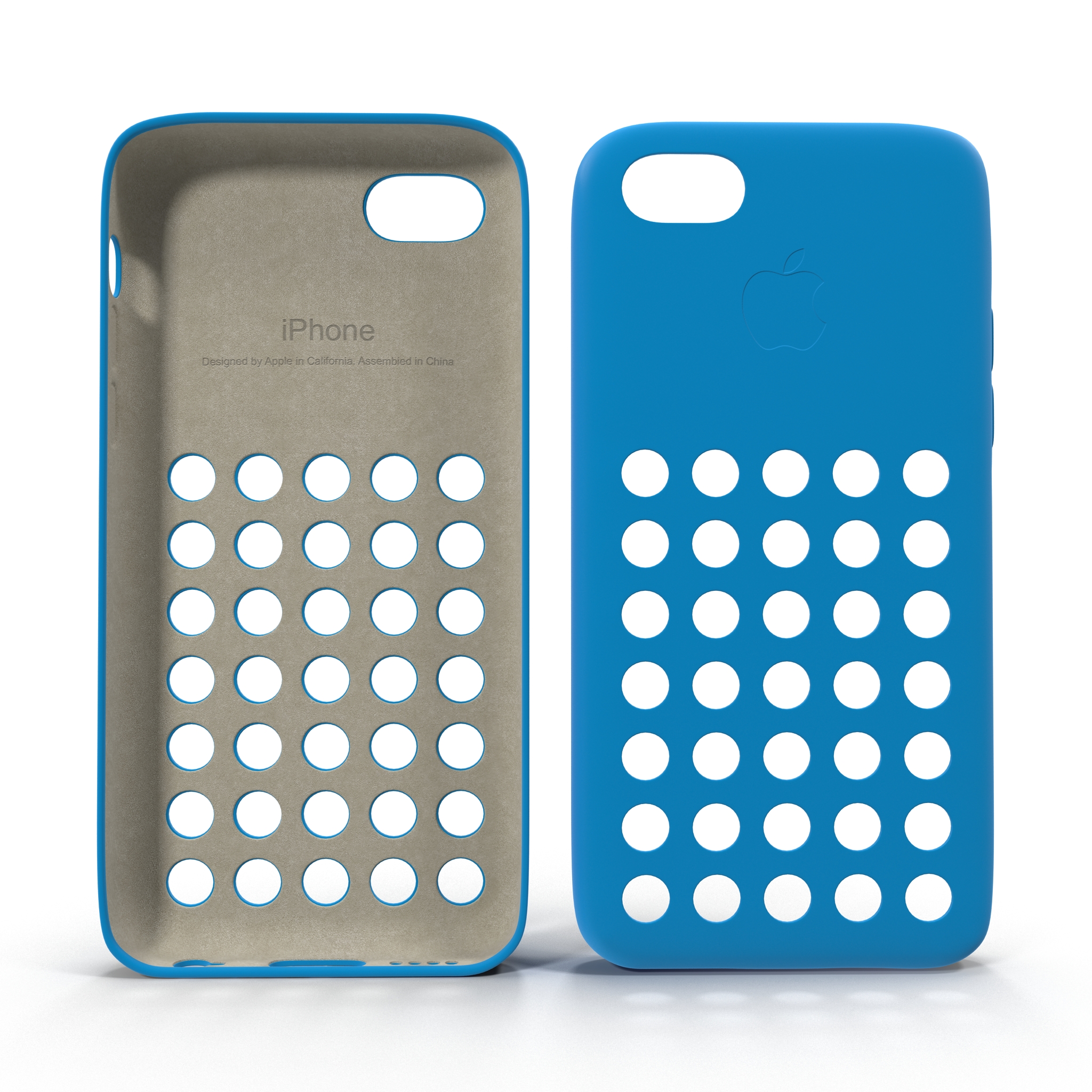 iPhone 5c Case Blue 3D model