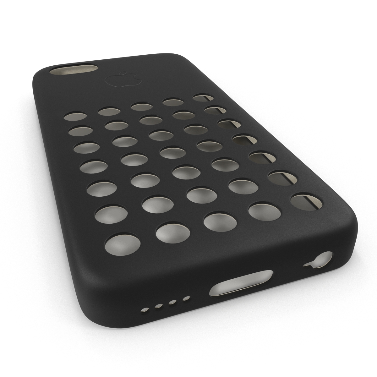 3D model iPhone 5c Case Black