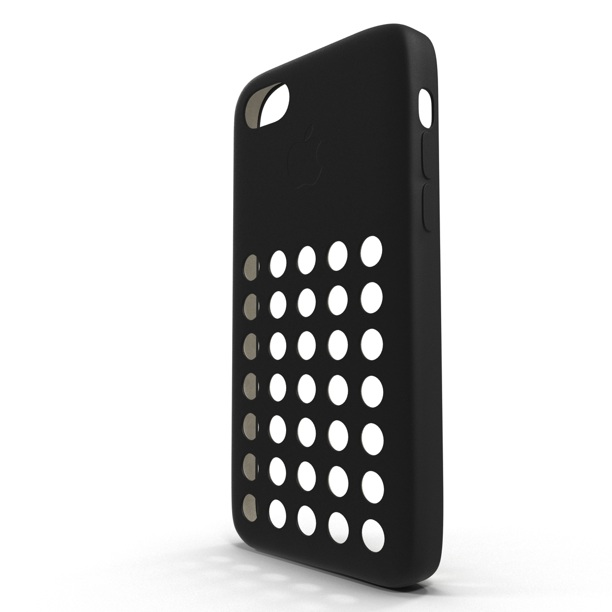 3D model iPhone 5c Case Black