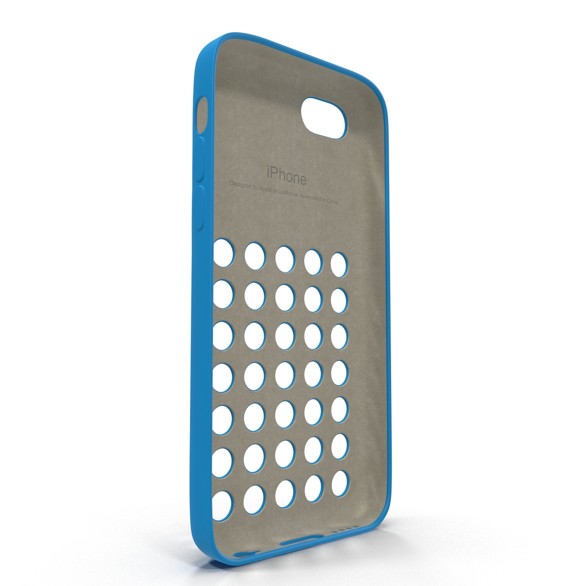 iPhone 5c Case Blue 3D model