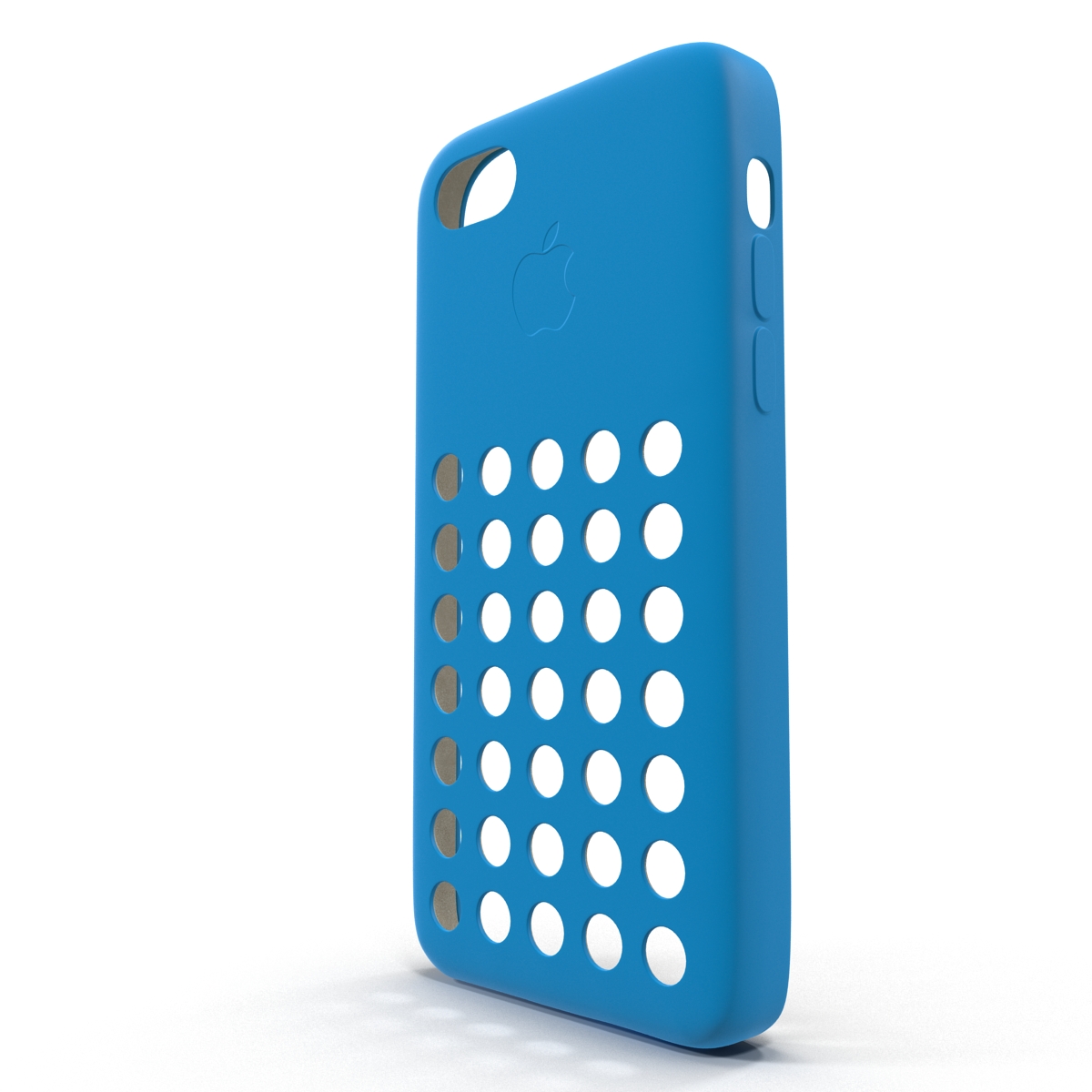 iPhone 5c Case Blue 3D model