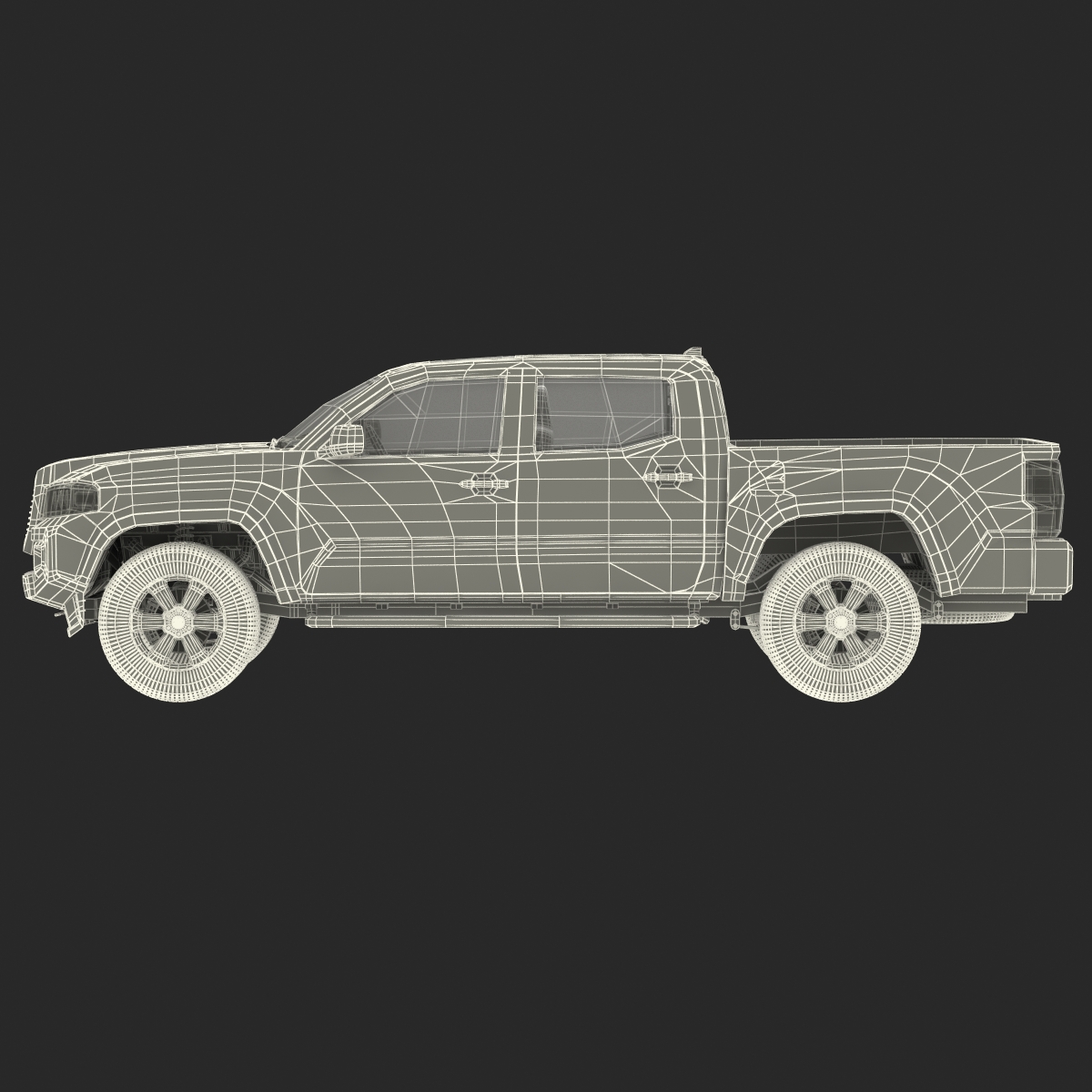 3D Generic Pickup Rigged