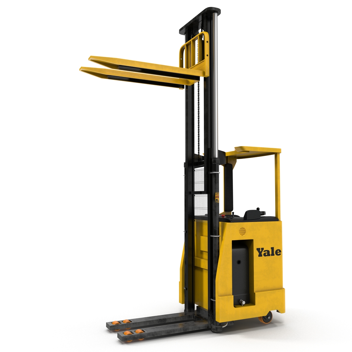 Rider Stacker Yellow Rigged 3D