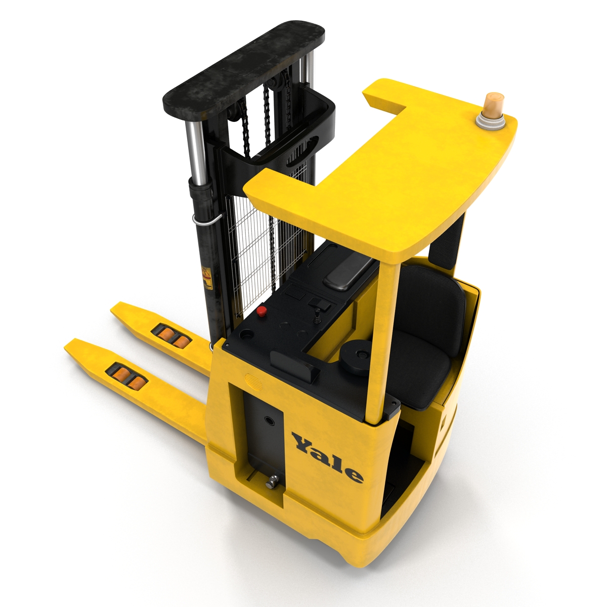 Rider Stacker Yellow Rigged 3D