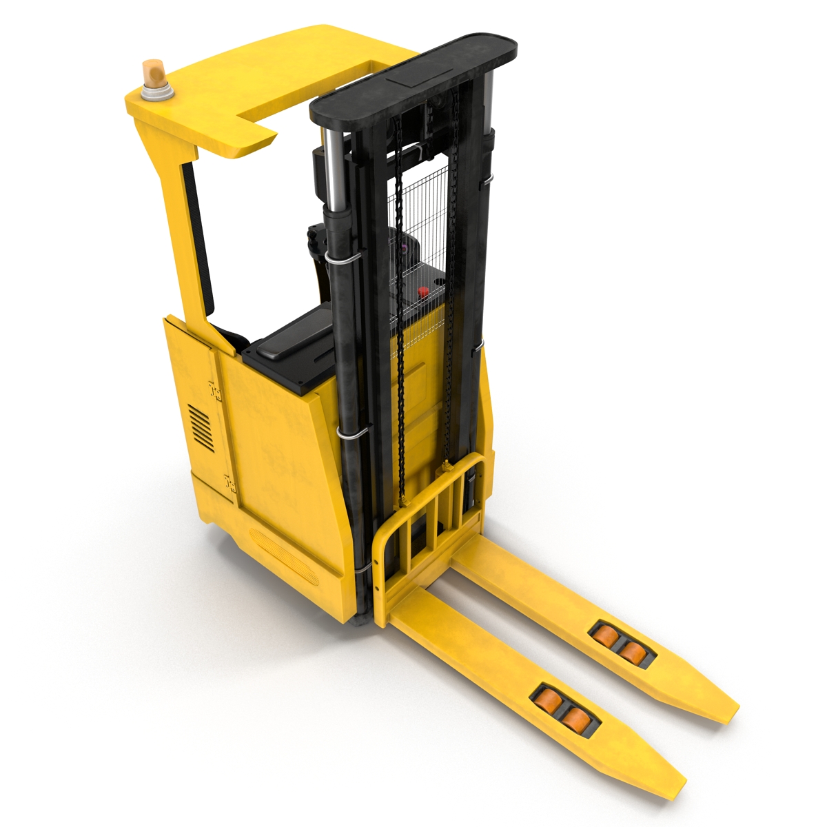 Rider Stacker Yellow Rigged 3D