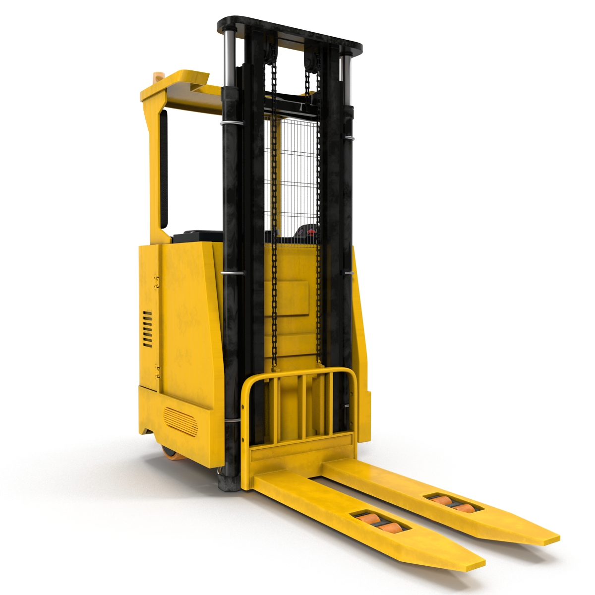 Rider Stacker Yellow Rigged 3D