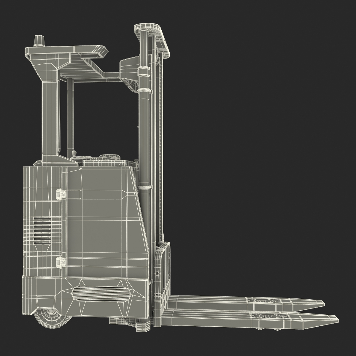 Rider Stacker Yellow Rigged 3D