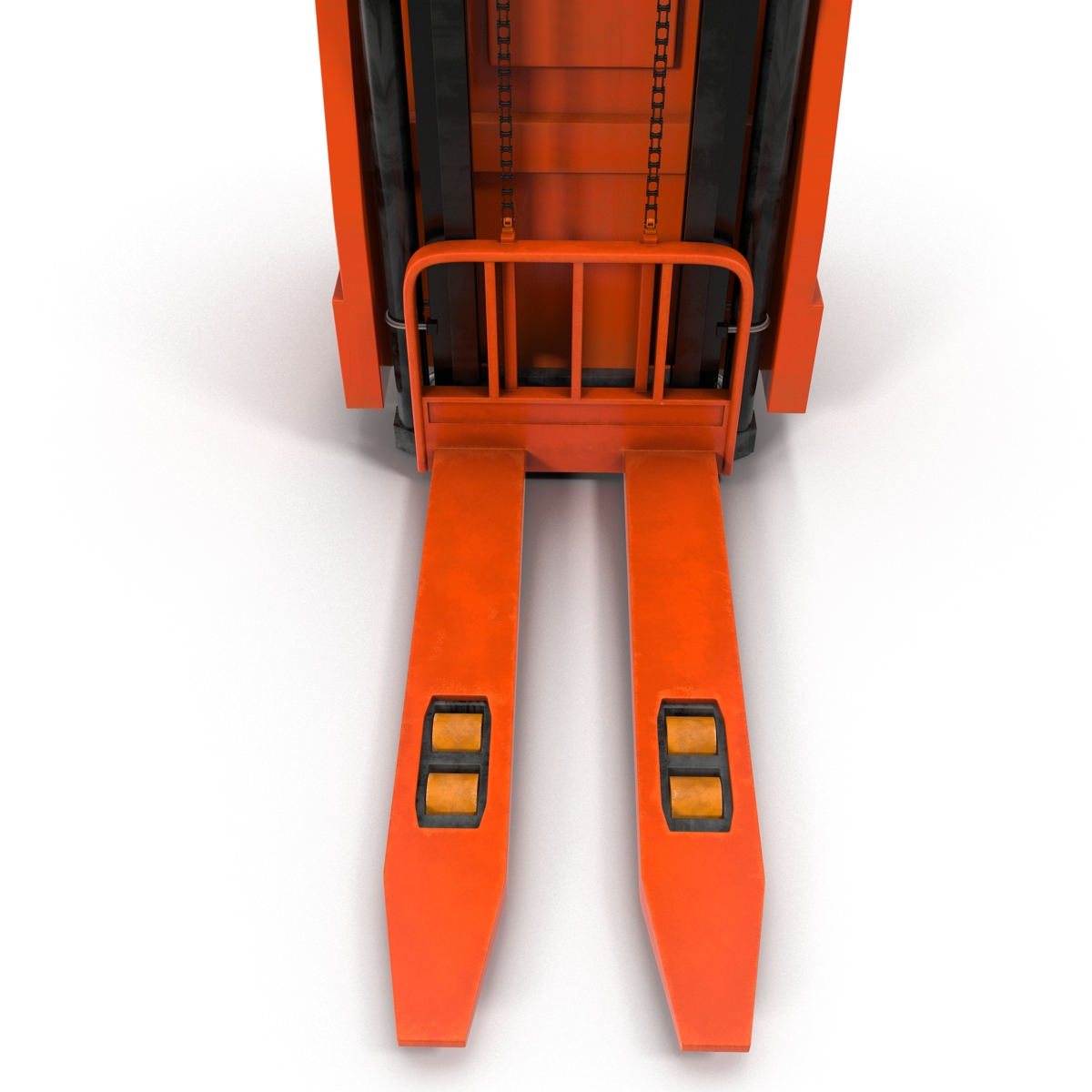 Rider Stacker Red Rigged 3D model