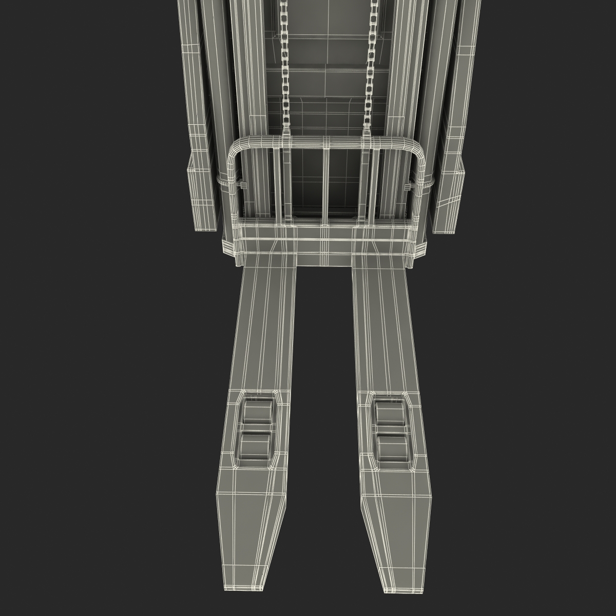 Rider Stacker Red Rigged 3D model