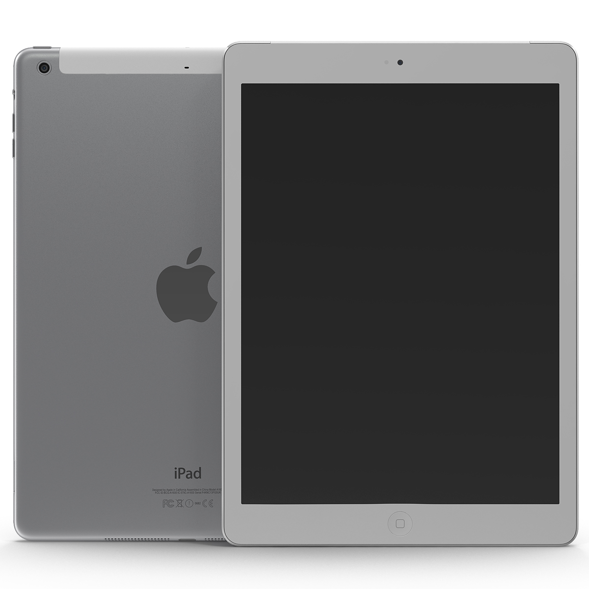 iPad Air Cellular Silver 3D model