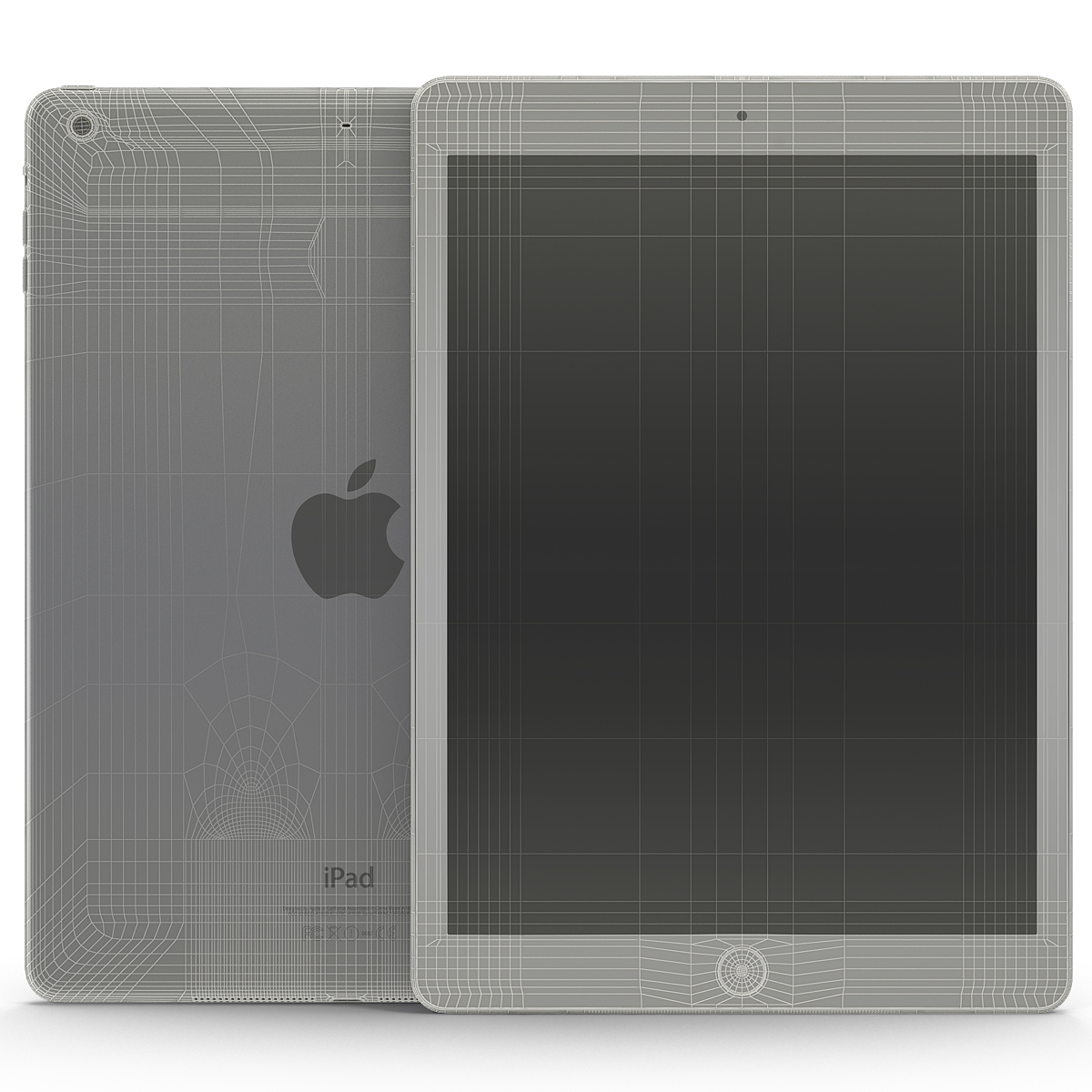 3D model iPad Air Silver