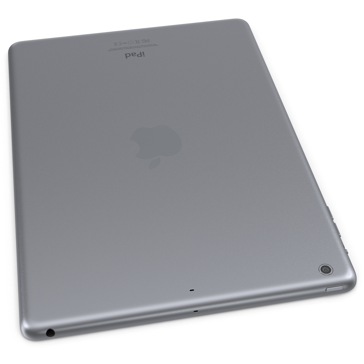 iPad Air Space Gray 3D model