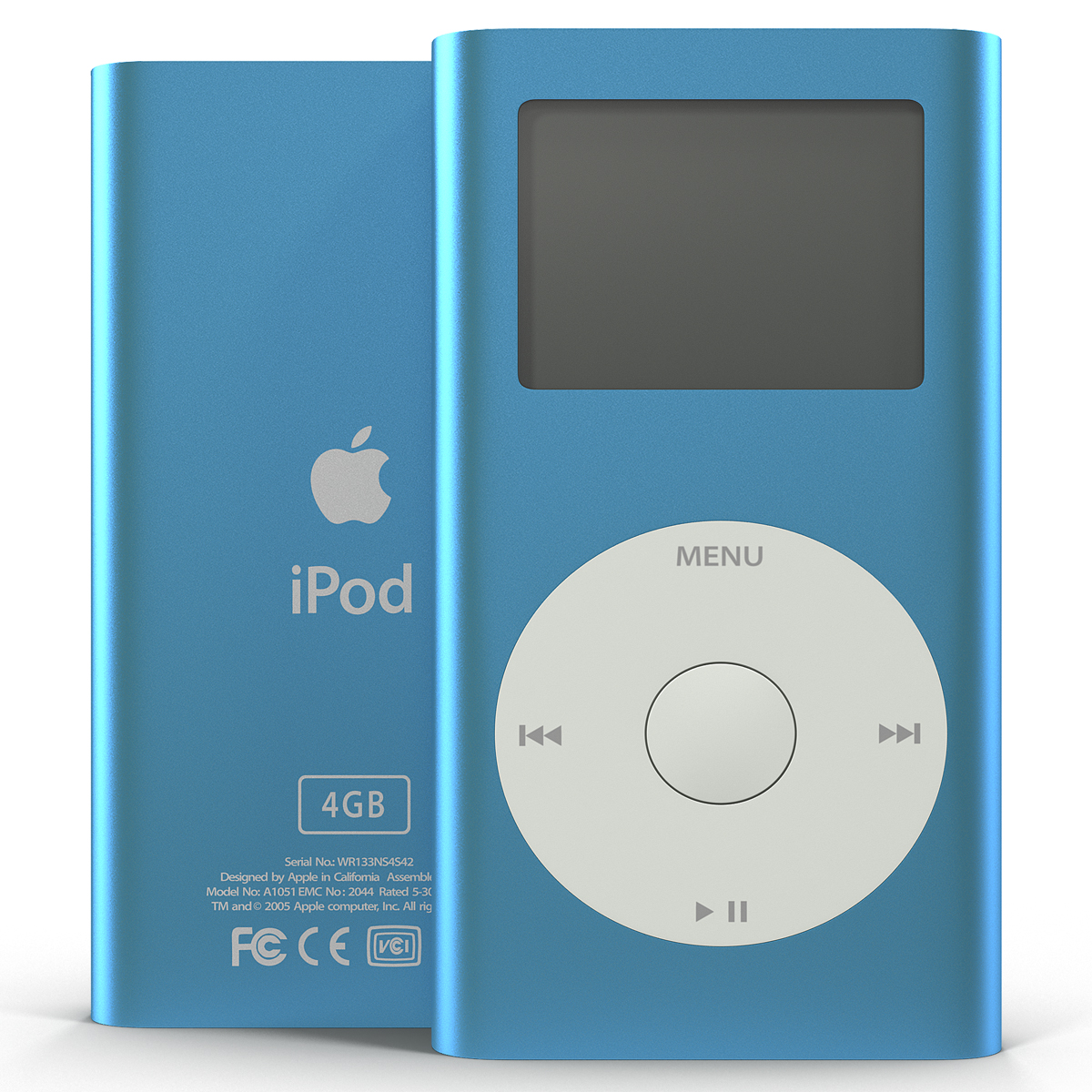 iPod Mini Blue 3D model