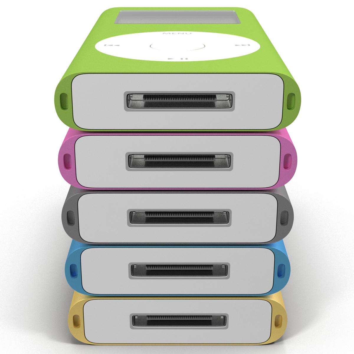 3D iPod Mini Set model