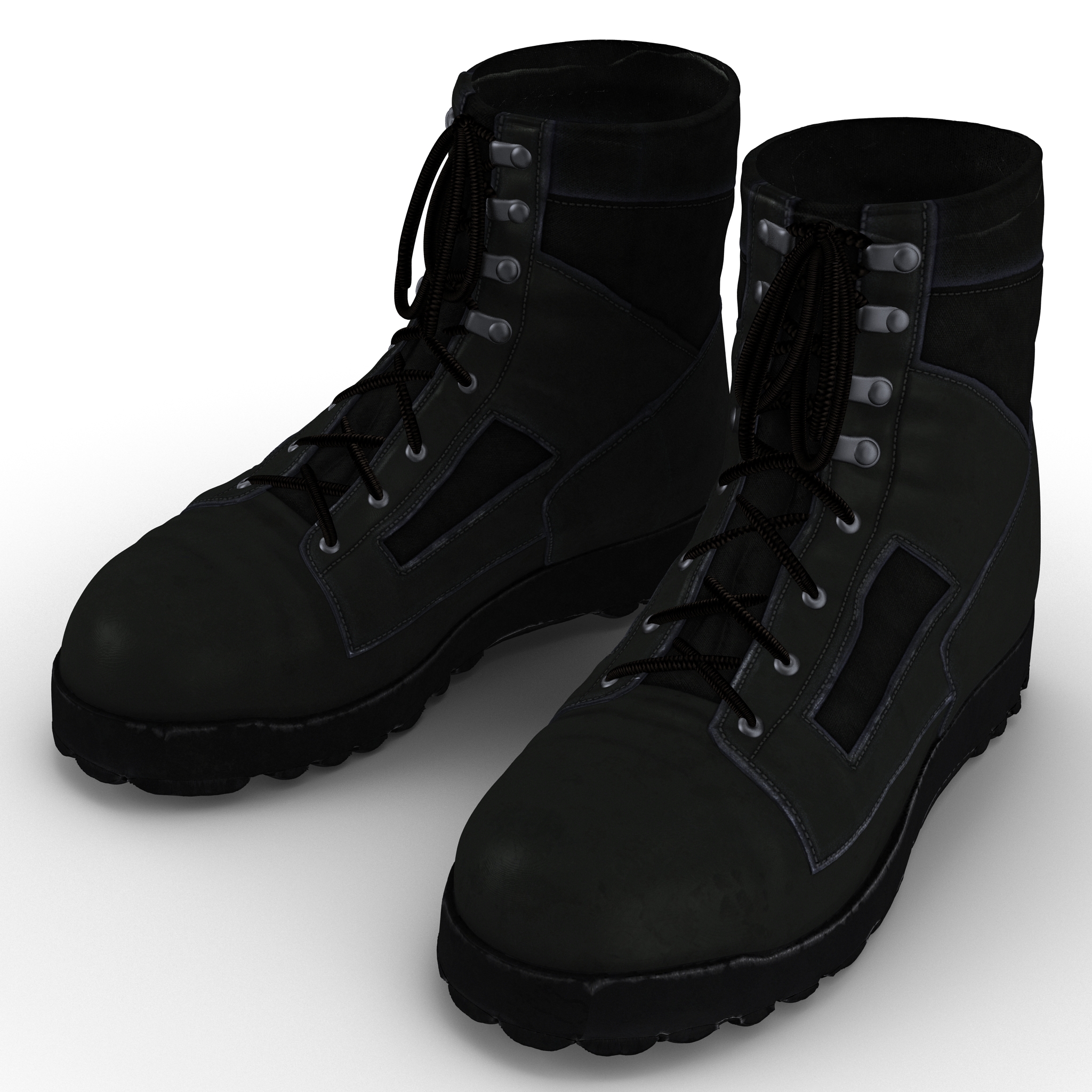 Tactical Boots 3D model