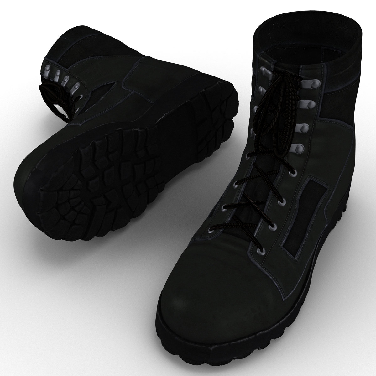 Tactical Boots 3D model