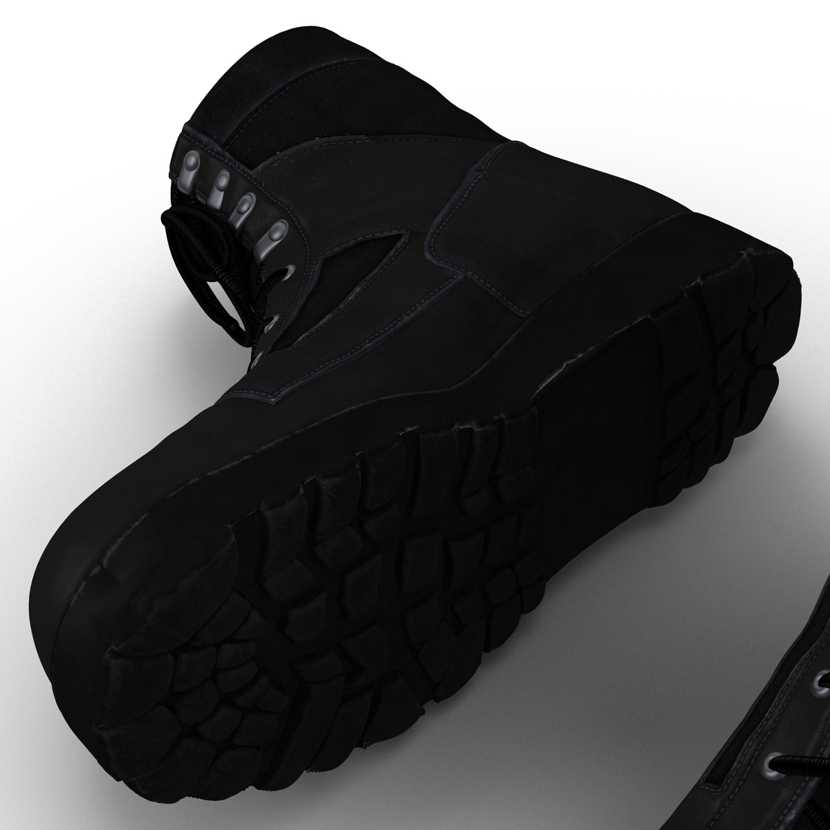 Tactical Boots 3D model