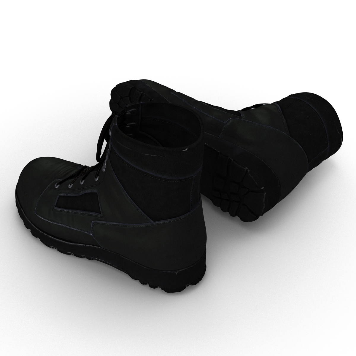 Tactical Boots 3D model