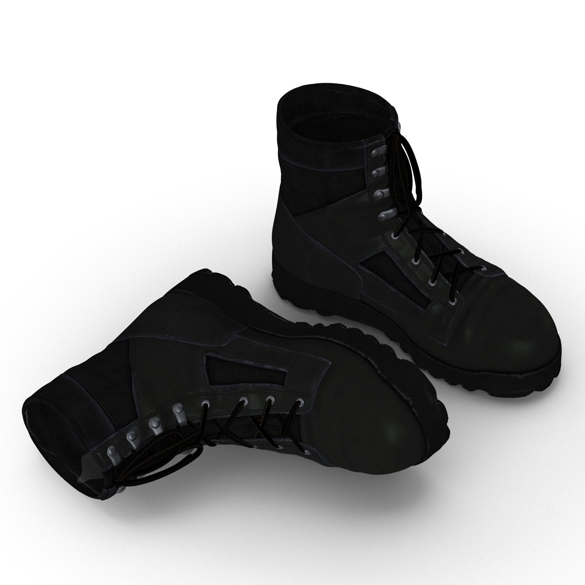 Tactical Boots 3D model