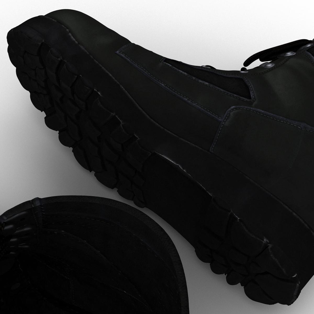 Tactical Boots 3D model