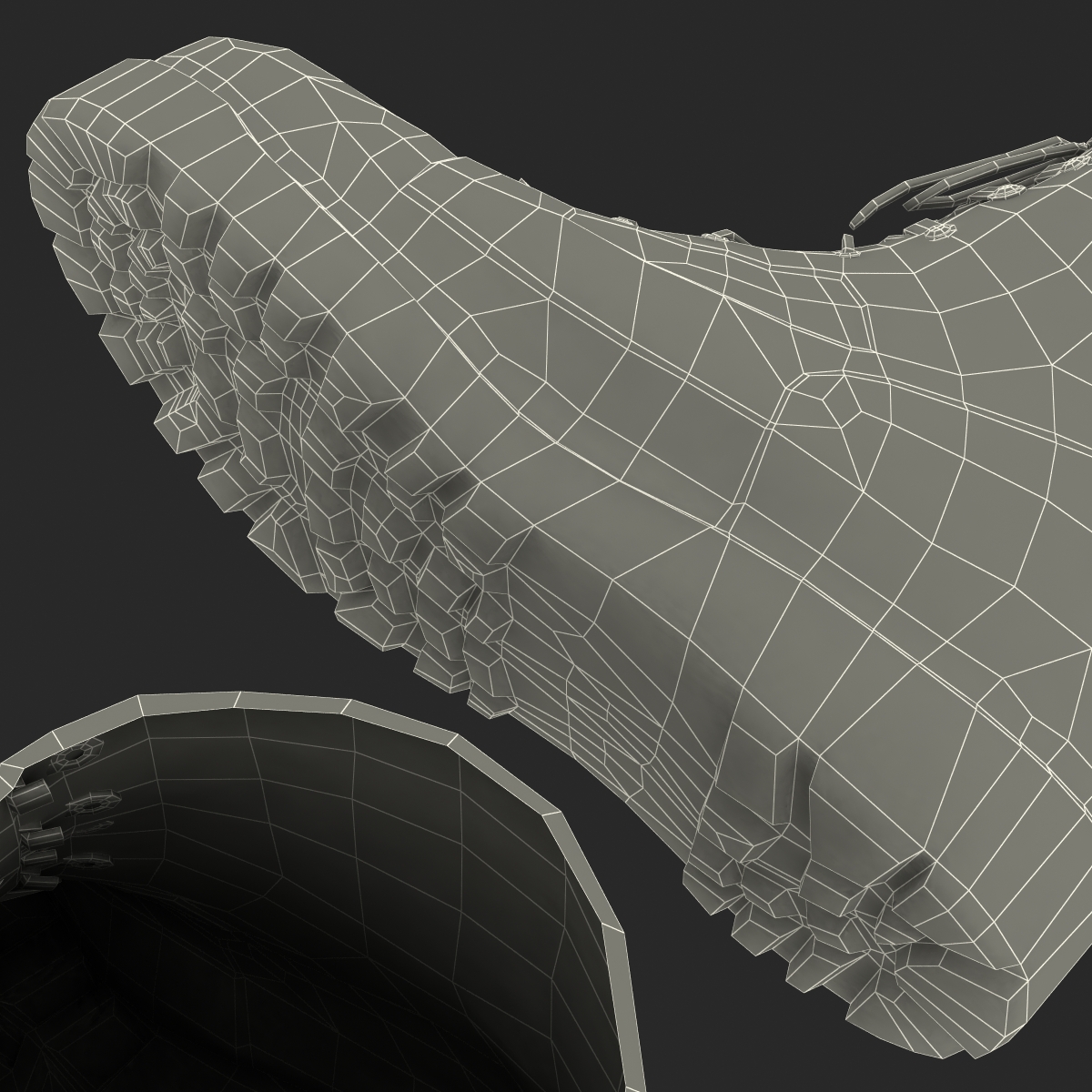 Tactical Boots 3D model