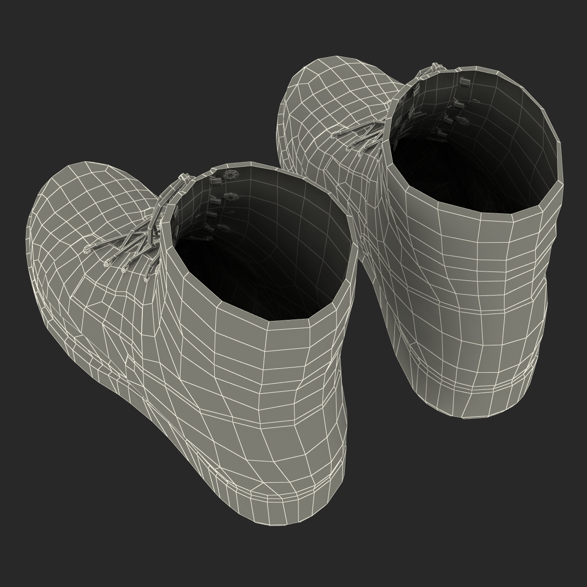 Tactical Boots 3D model