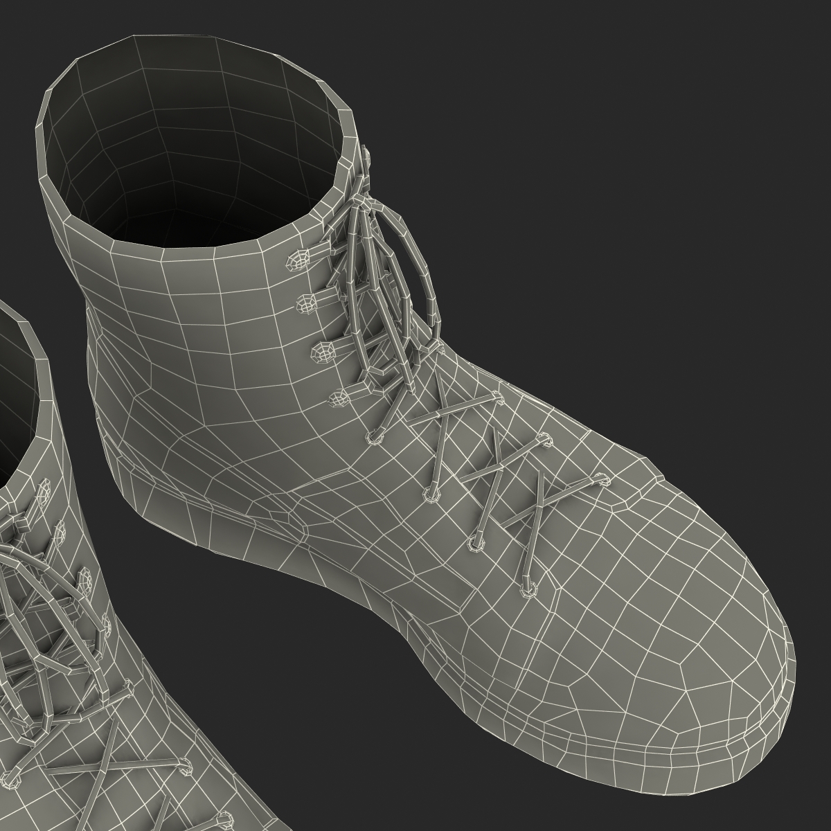 Tactical Boots 3D model