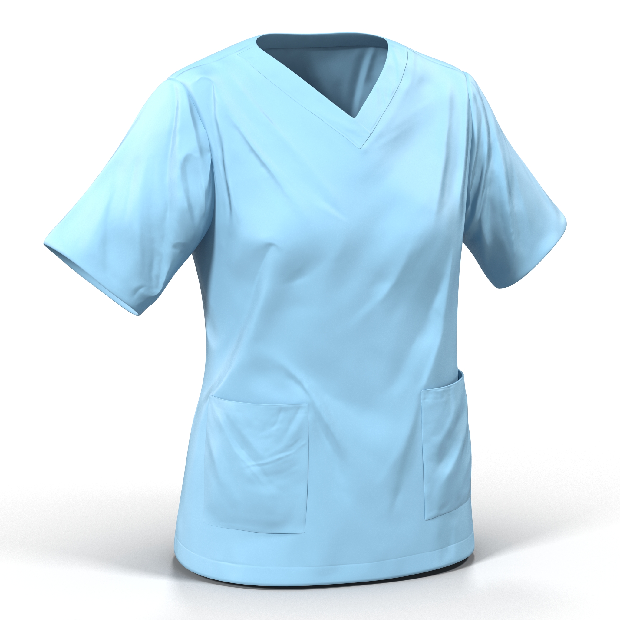 3D Female Surgeon Dress 14 model