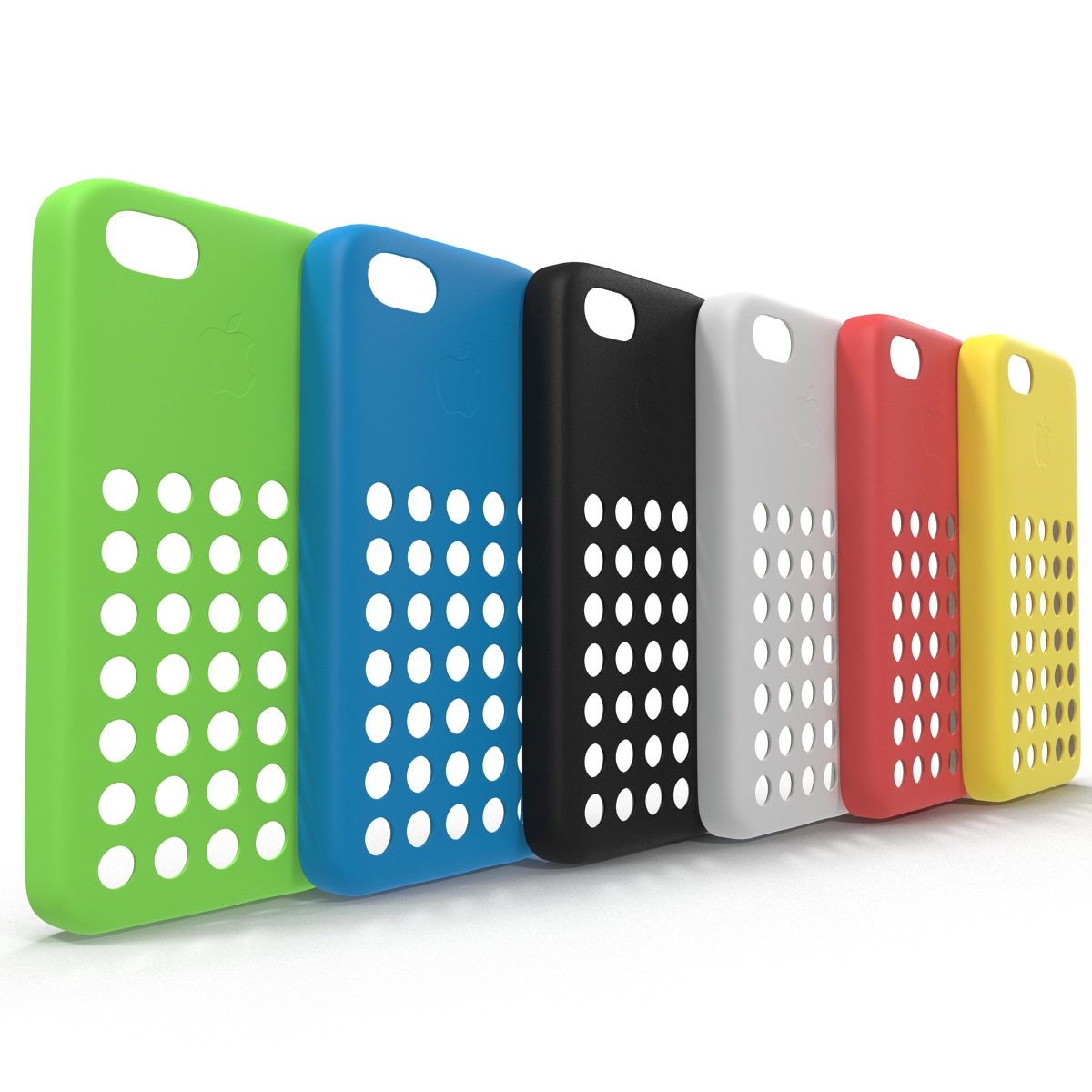 3D iPhone 5c Case Set model