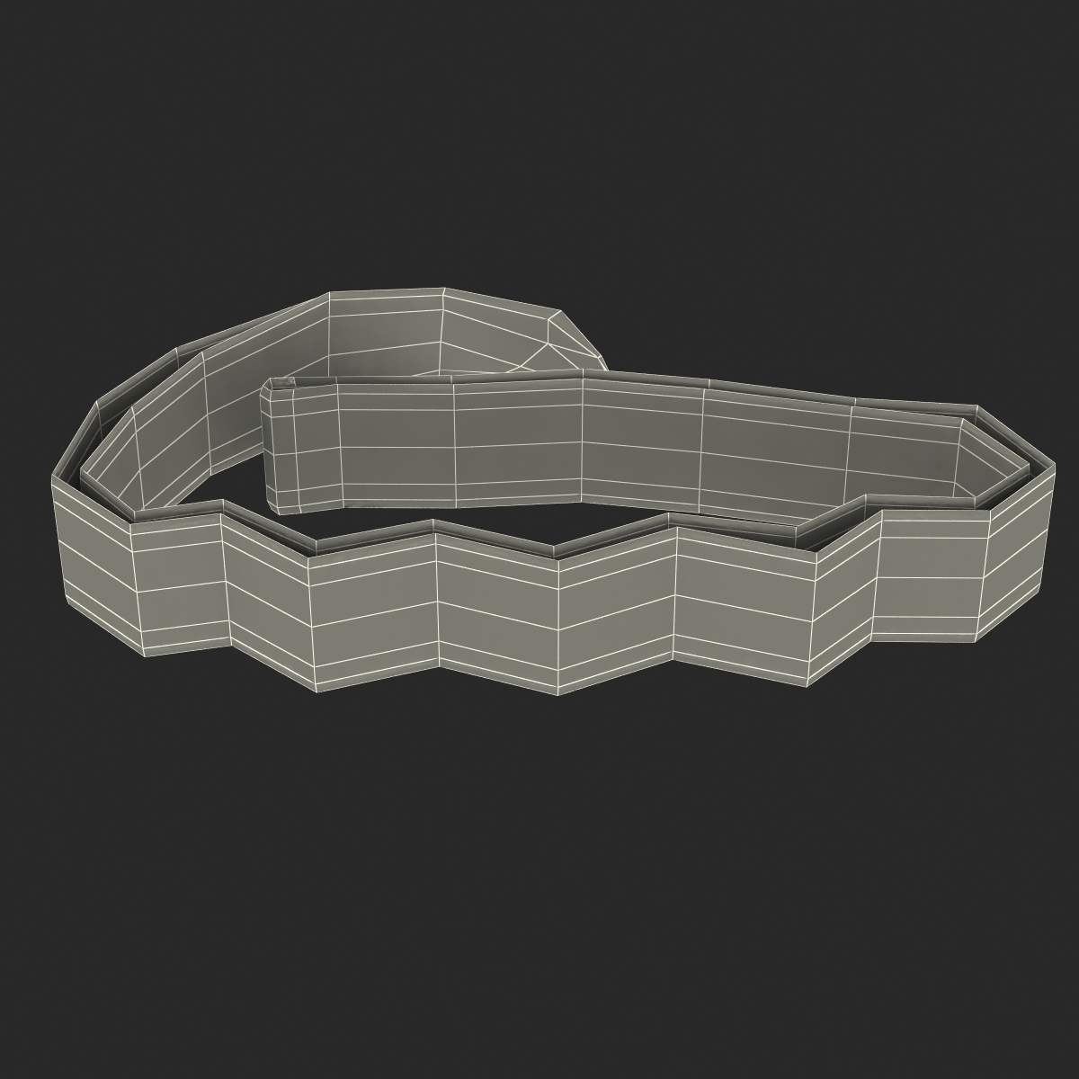 Medal Ribbon 3 3D model