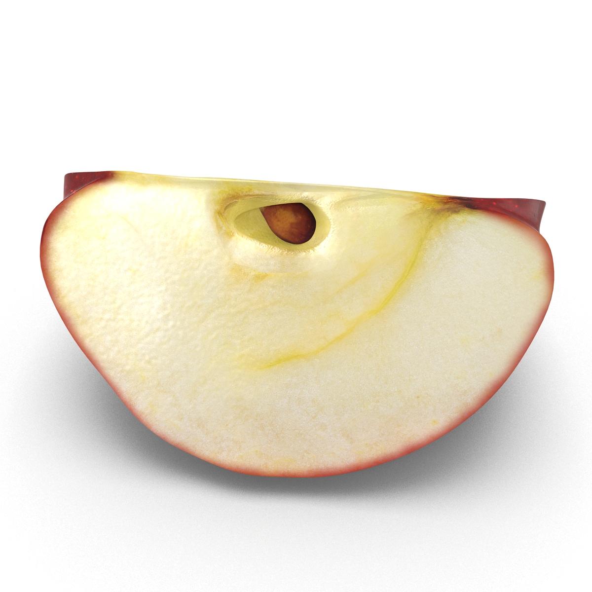 3D model Red Apple Slice