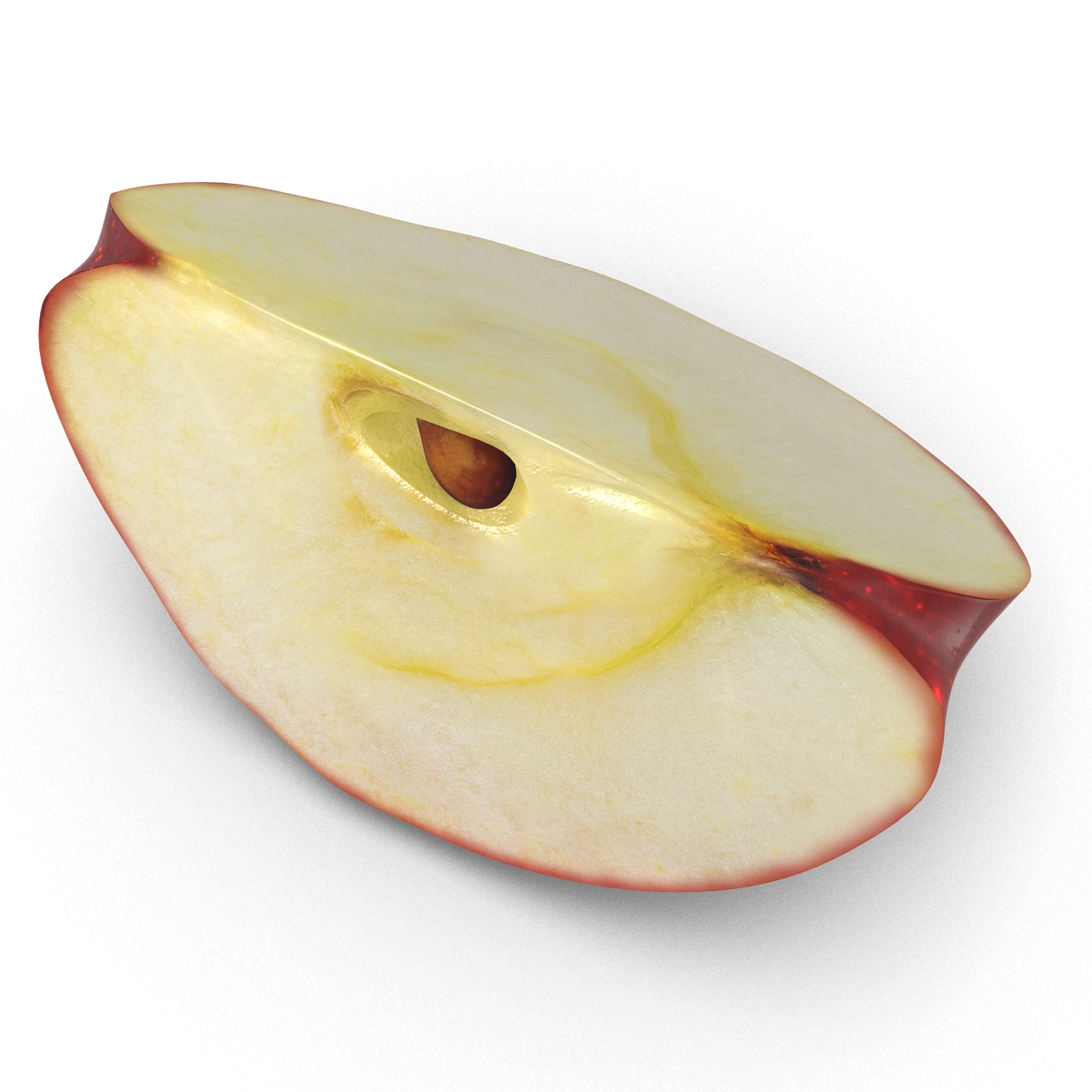 3D model Red Apple Slice