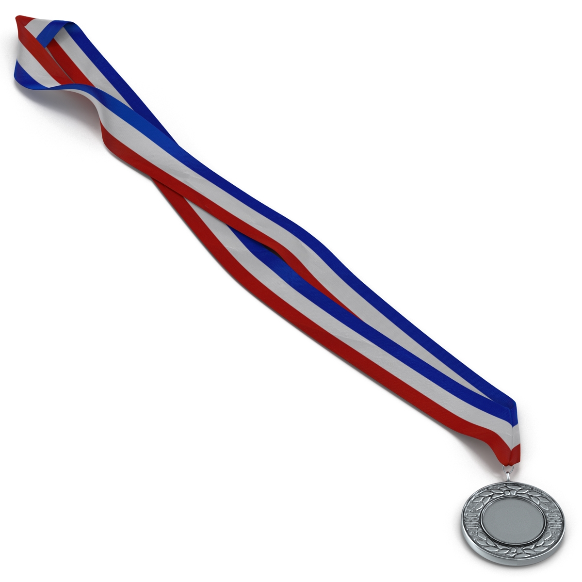 3D model Award Medal 2 Silver