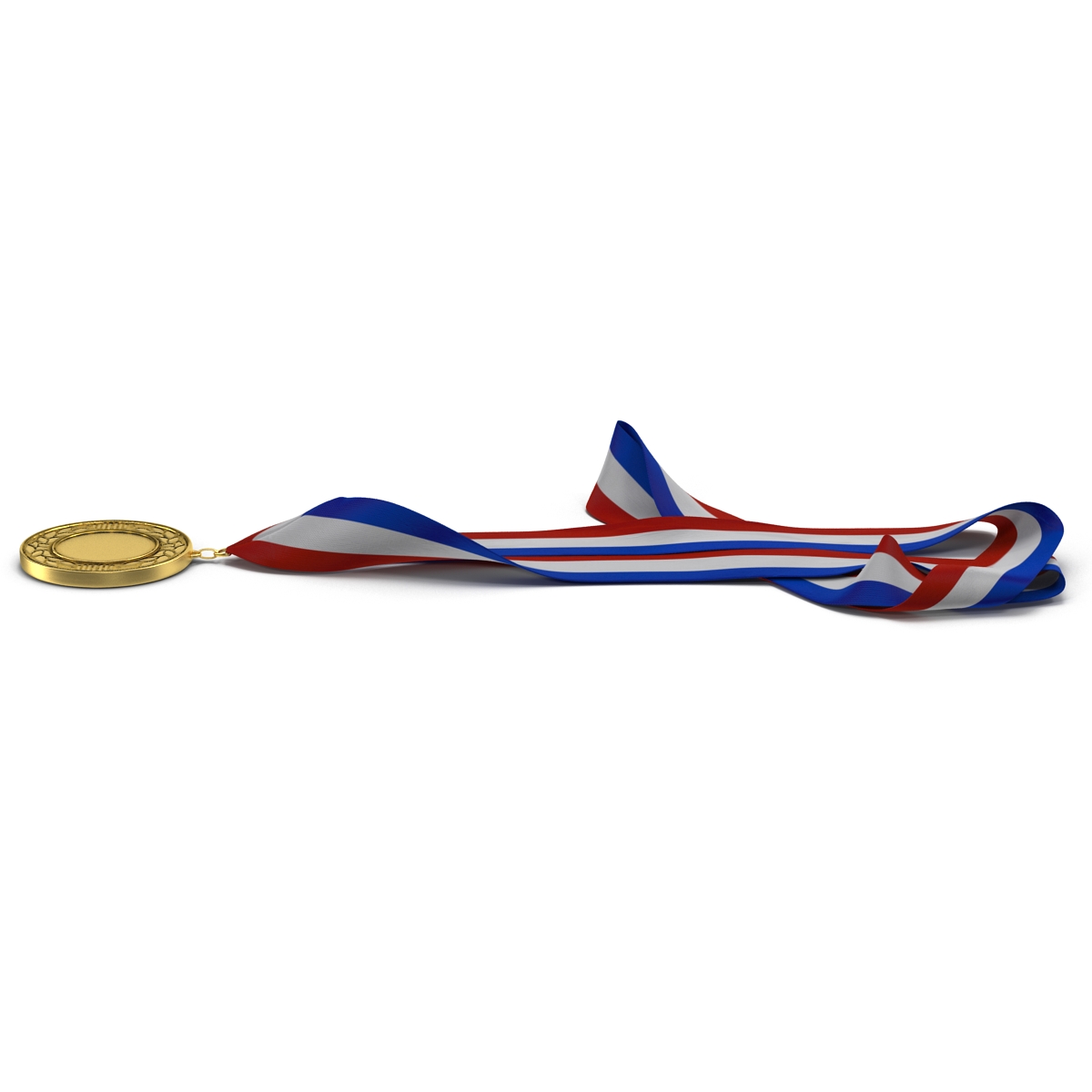 3D Award Medal 3 Gold model