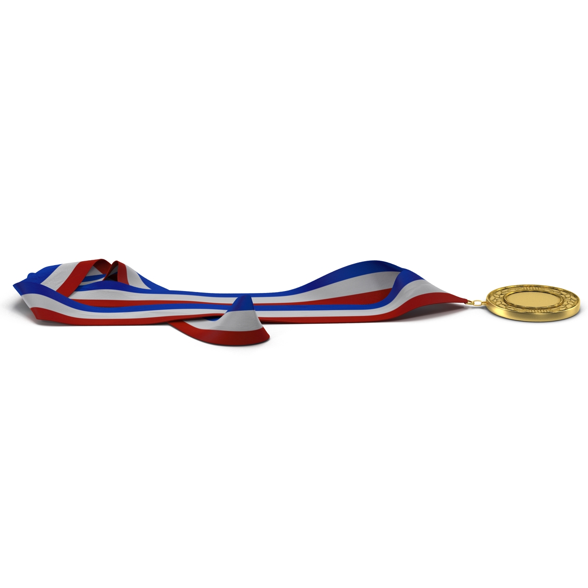 3D Award Medal 3 Gold model