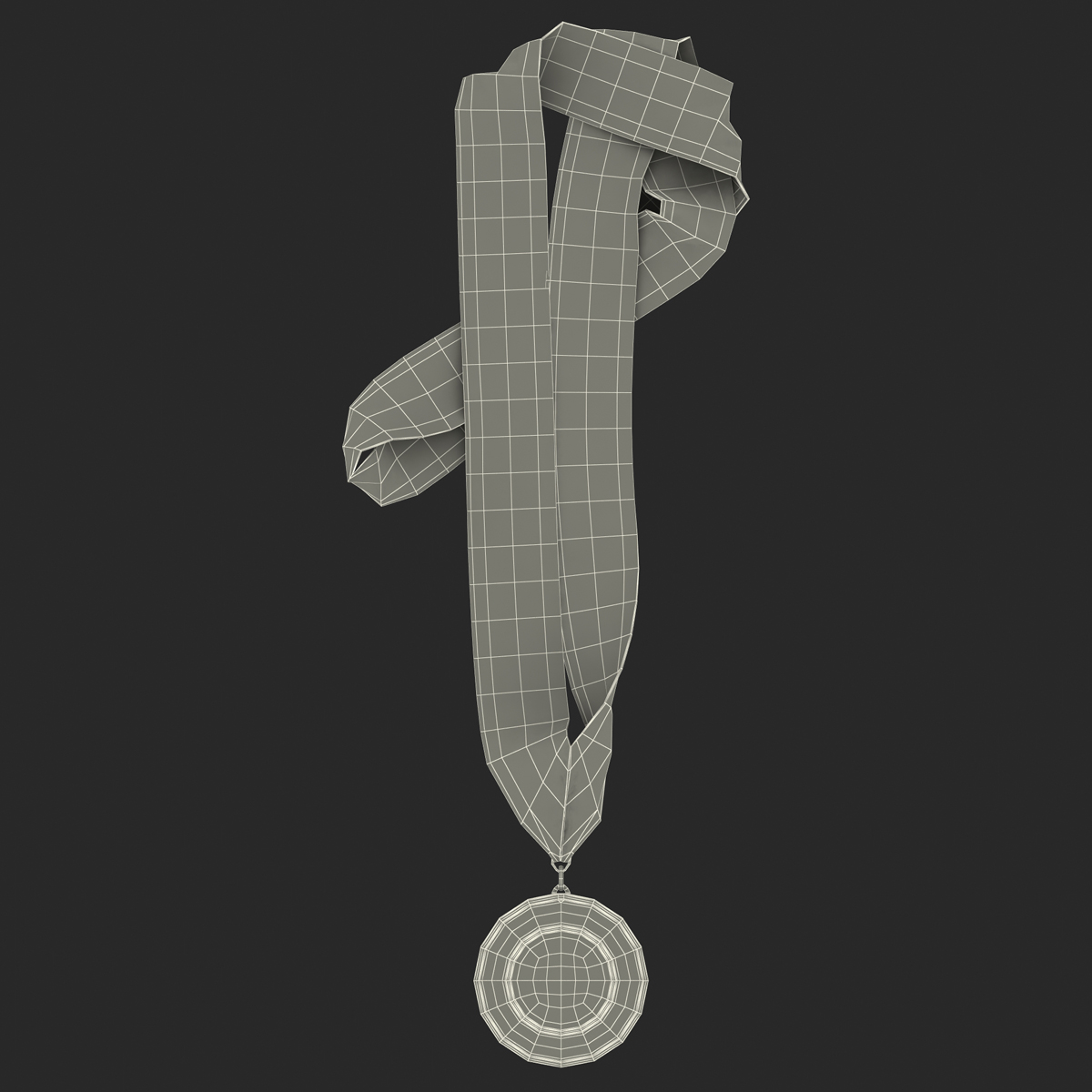 3D Award Medal 3 Gold model