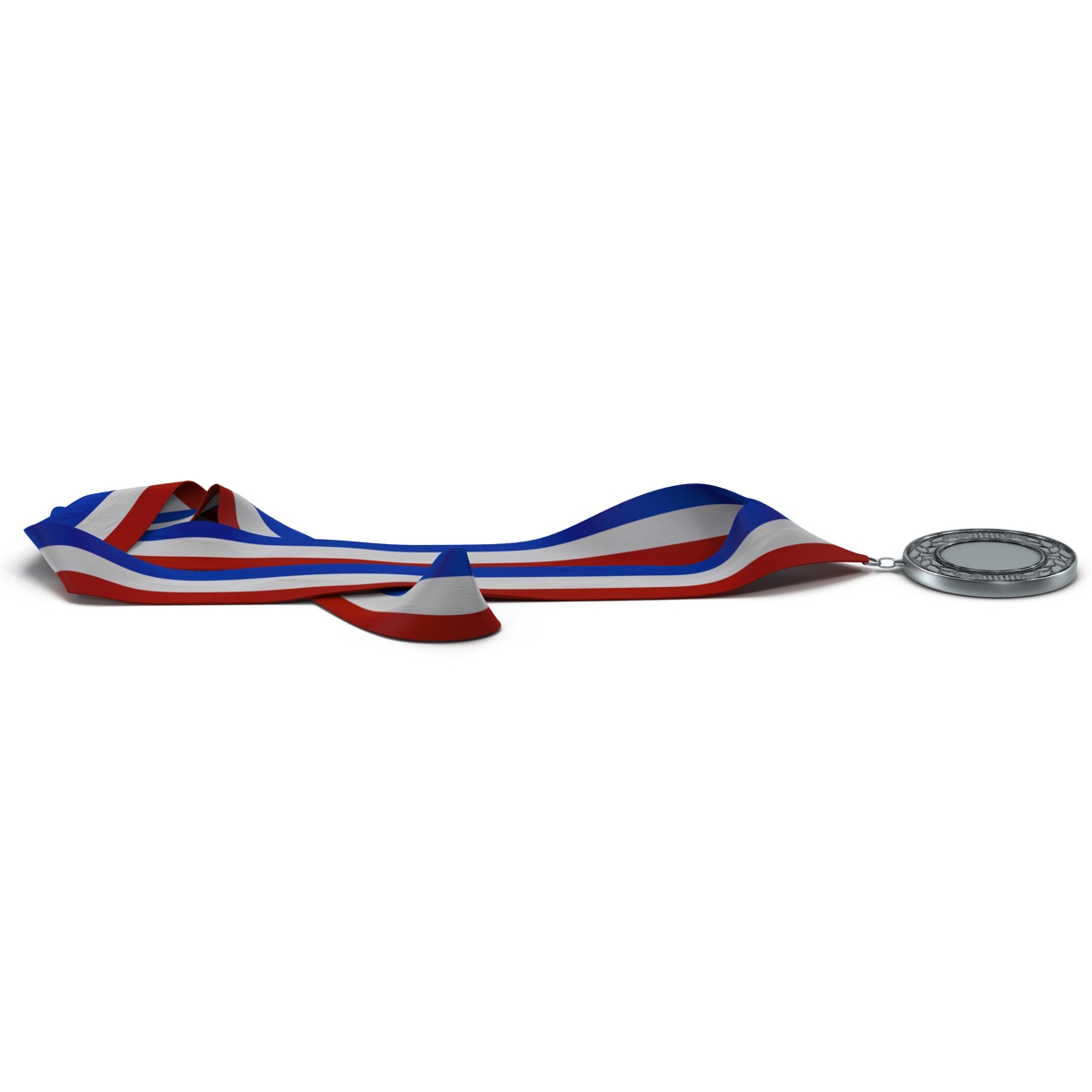 3D model Award Medal 3 Silver