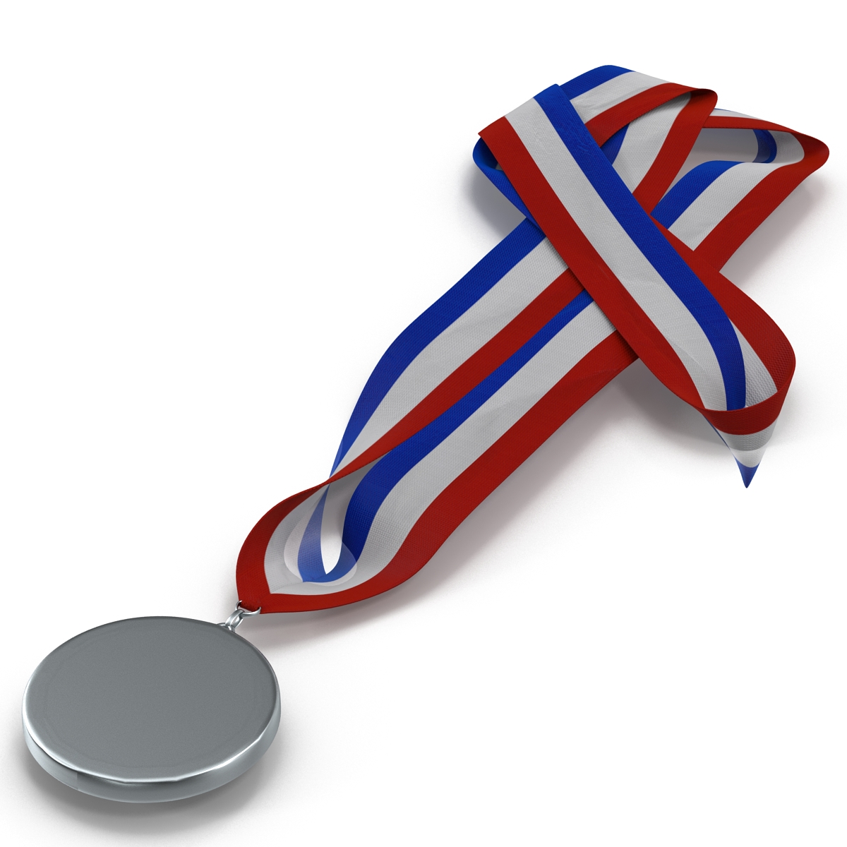 3D model Award Medal 3 Silver